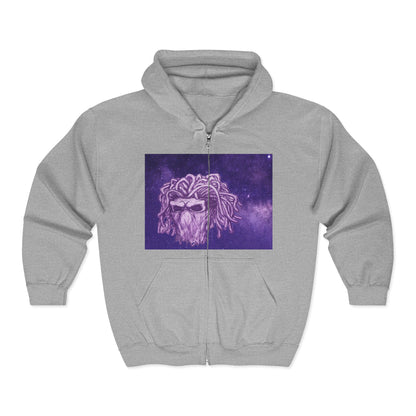 Starred Cosmic Purple Masked Skull Demon