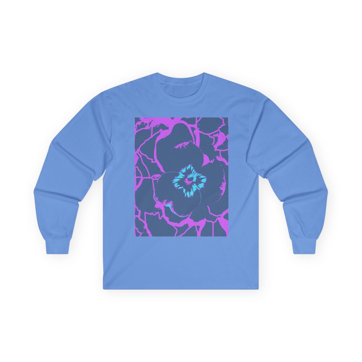 Vibrant Floral Long Sleeve Tee, Unisex Cotton Shirt, Trendy Spring Apparel, Gift for Flower Lovers, Casual Fashion Top, Art-Inspired [...]