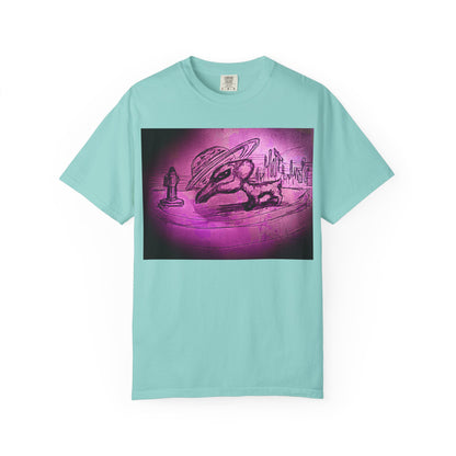 Alien Adventure Unisex T-Shirt - Garment-Dyed Graphic Tee