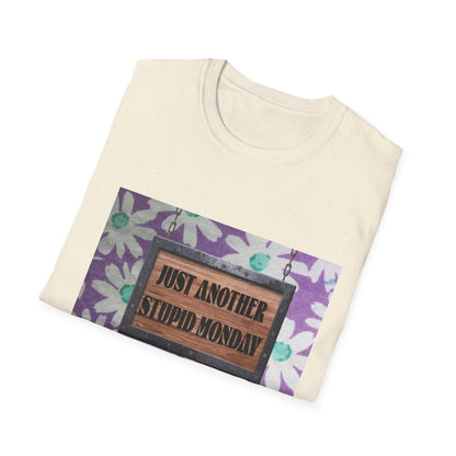 Funny Monday T-Shirt, Unisex Graphic Tee, Gift for Him or Her, Casual Wear, Humor Shirt, Weekend Vibes, Spring Summer Fashion