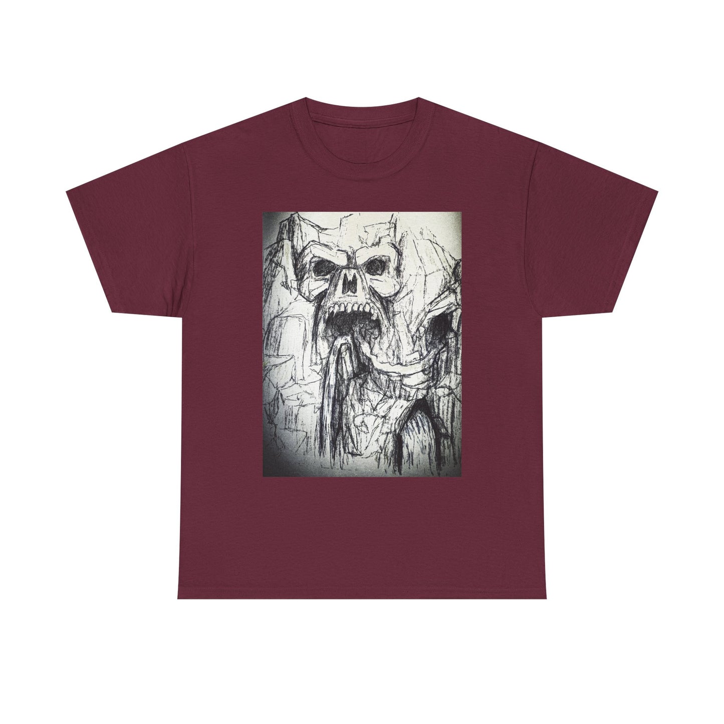 Skull Waterfall Tee