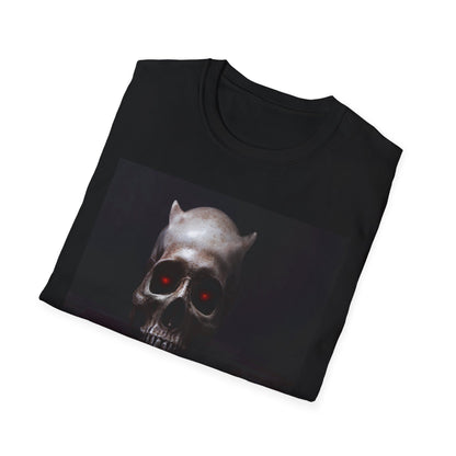 Spooky Demon Boo T-Shirt | Halloween Costume Tee | Unisex Softstyle Tee | Boo! Graphic Shirt | Casual Wear | Comfortable Halloween Apparel