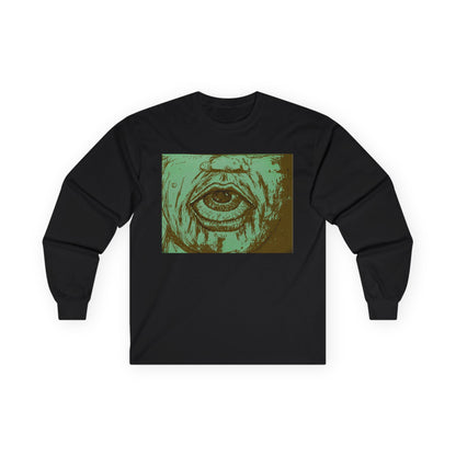 Abstract Altered  Eye Long Sleeve Tee