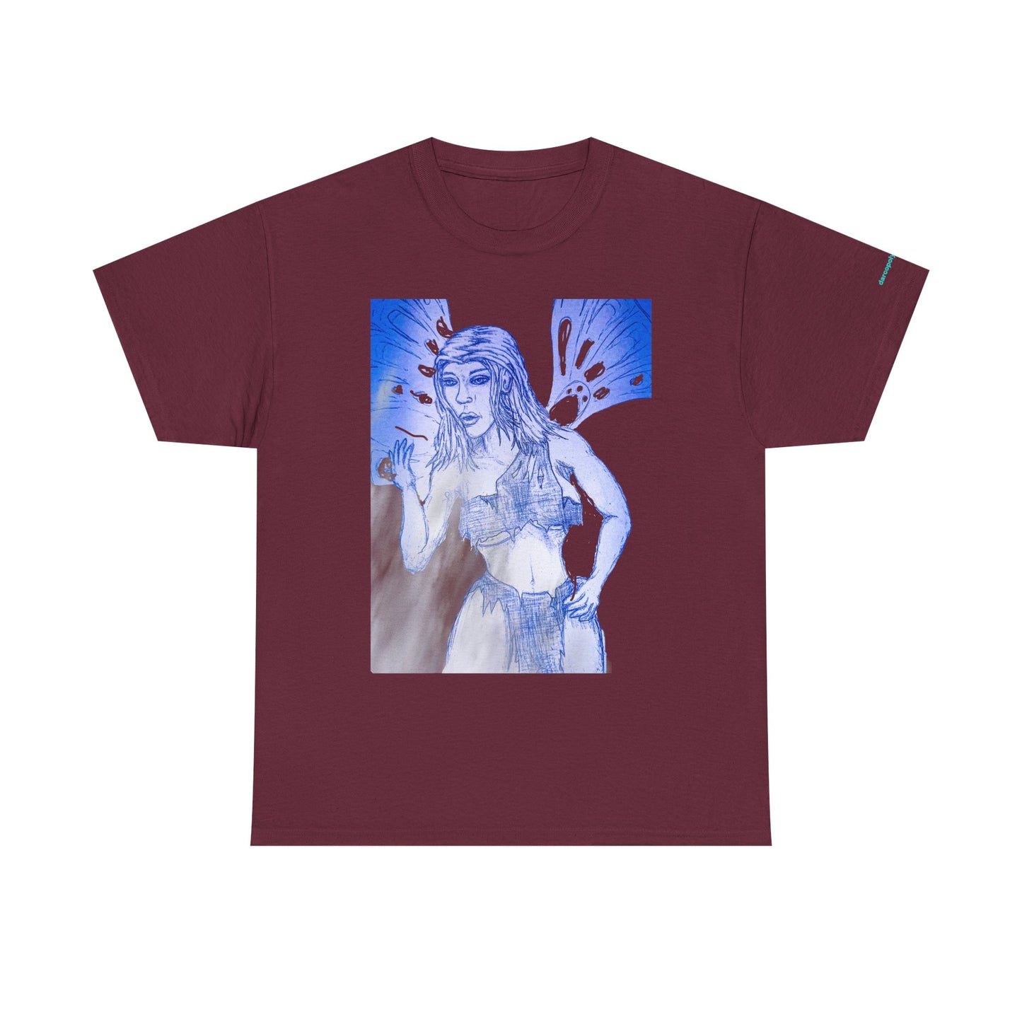 Fairy Warrior Angel Unisex Heavy Cotton Tee