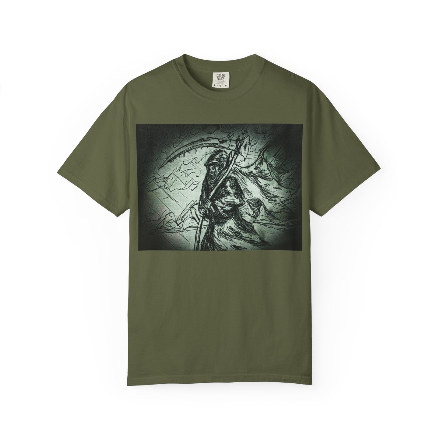 Grim Reaper Graphic T-Shirt for Halloween