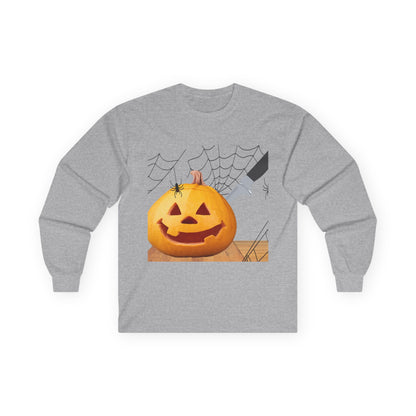 Pumpkin Carved Up Unisex Ultra Cotton Long Sleeve Tee