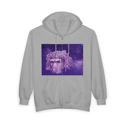 Starred Cosmic Purple Masked Skull Demon