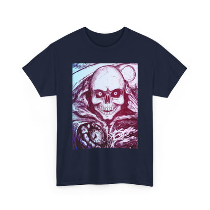 Grim Reaper Graphic Unisex Heavy Cotton Tee