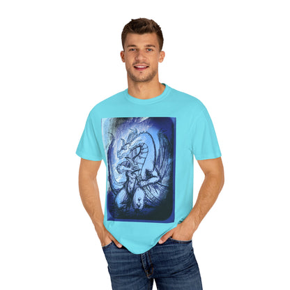 Dragon Artwork Unisex T-Shirt - Vibrant, Unique Design for Fantasy Lovers