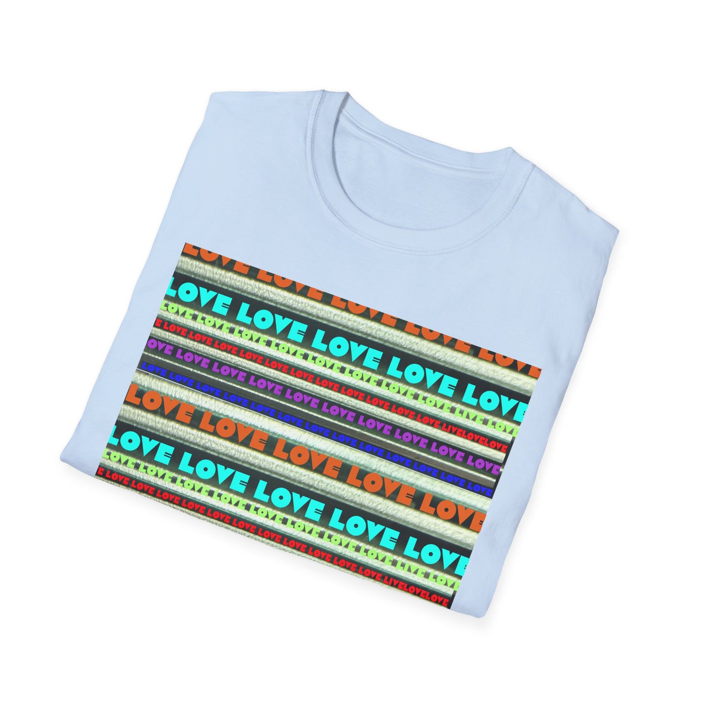 Love-Themed Unisex T-Shirt | Softstyle | Perfect for Pride, Birthdays, Anniversaries, Casual Wear, Gifts