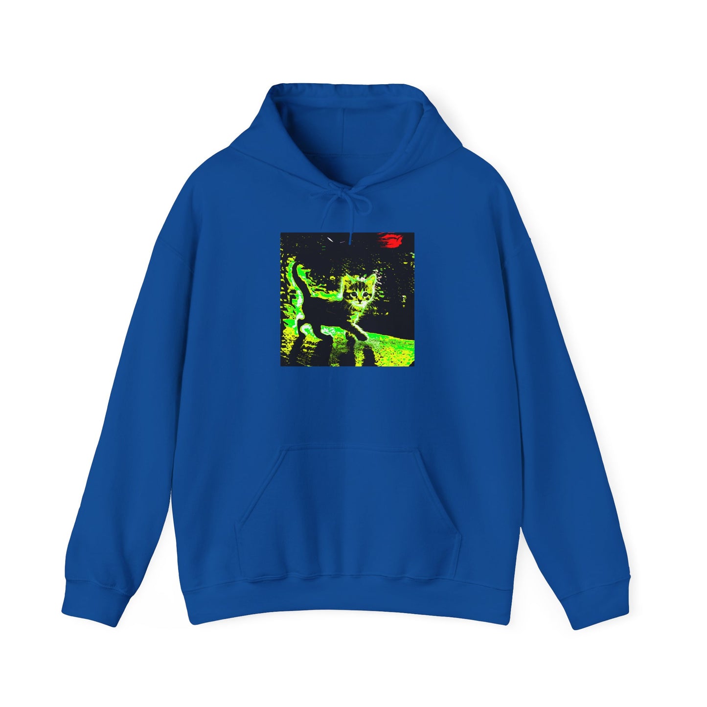Glow-in-the-Dark Cat Hoodie | Perfect for Cat Lovers, Cozy Nights, Halloween & Everyday Style