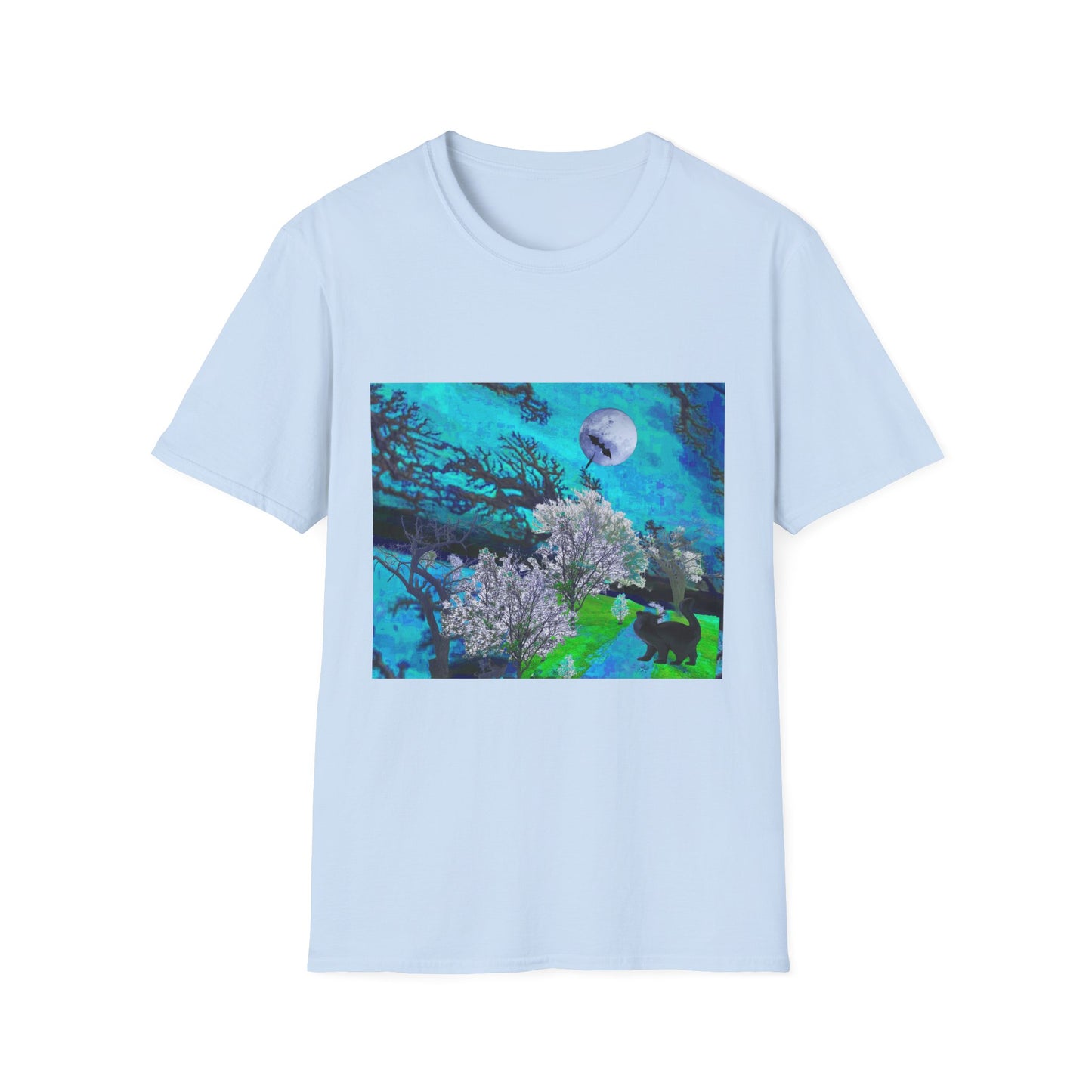 Scary Outdoor Path Halloween T-Shirt