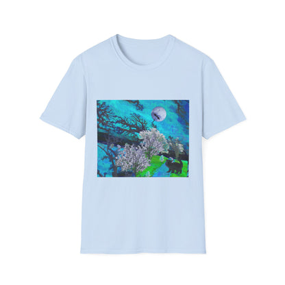 Scary Outdoor Path Halloween T-Shirt