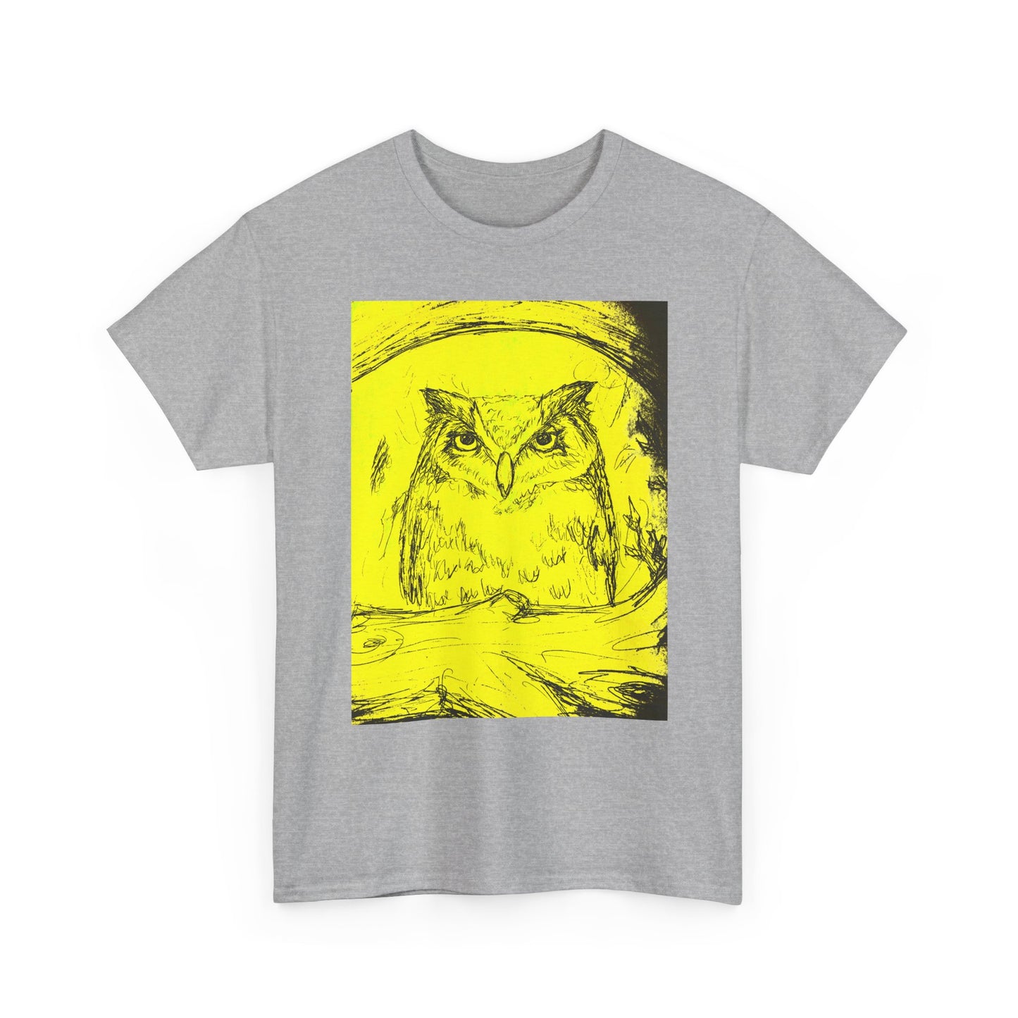 Fantasy Owl unisex  Heavy Cotton Tee