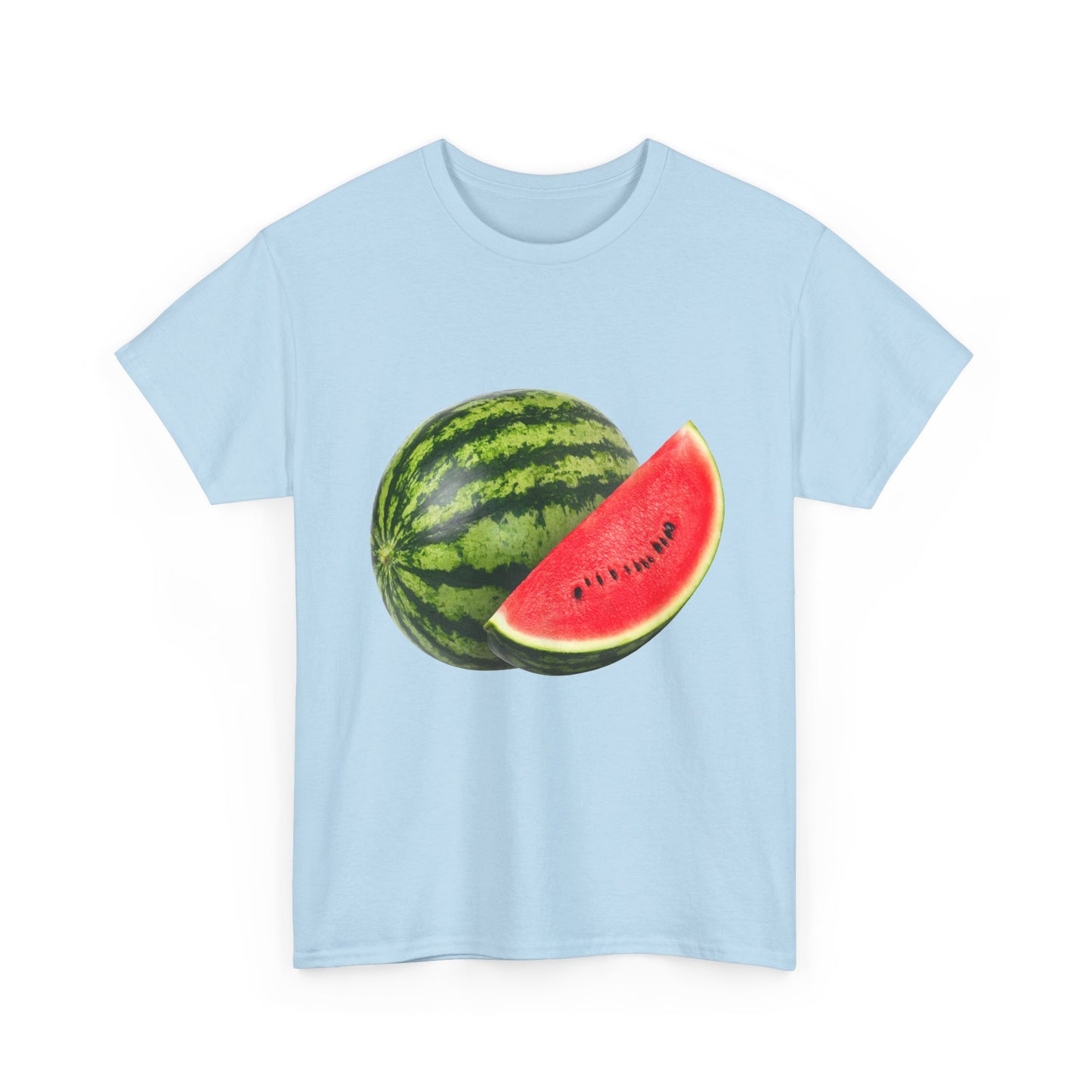 Summer Vibes Watermelon Tee, Fun Summer Shirt, Unisex Graphic T-Shirt, Cute Gift for Fruit Lovers, Casual Everyday Top