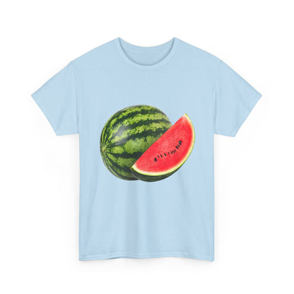 Summer Vibes Watermelon Tee, Fun Summer Shirt, Unisex Graphic T-Shirt, Cute Gift for Fruit Lovers, Casual Everyday Top