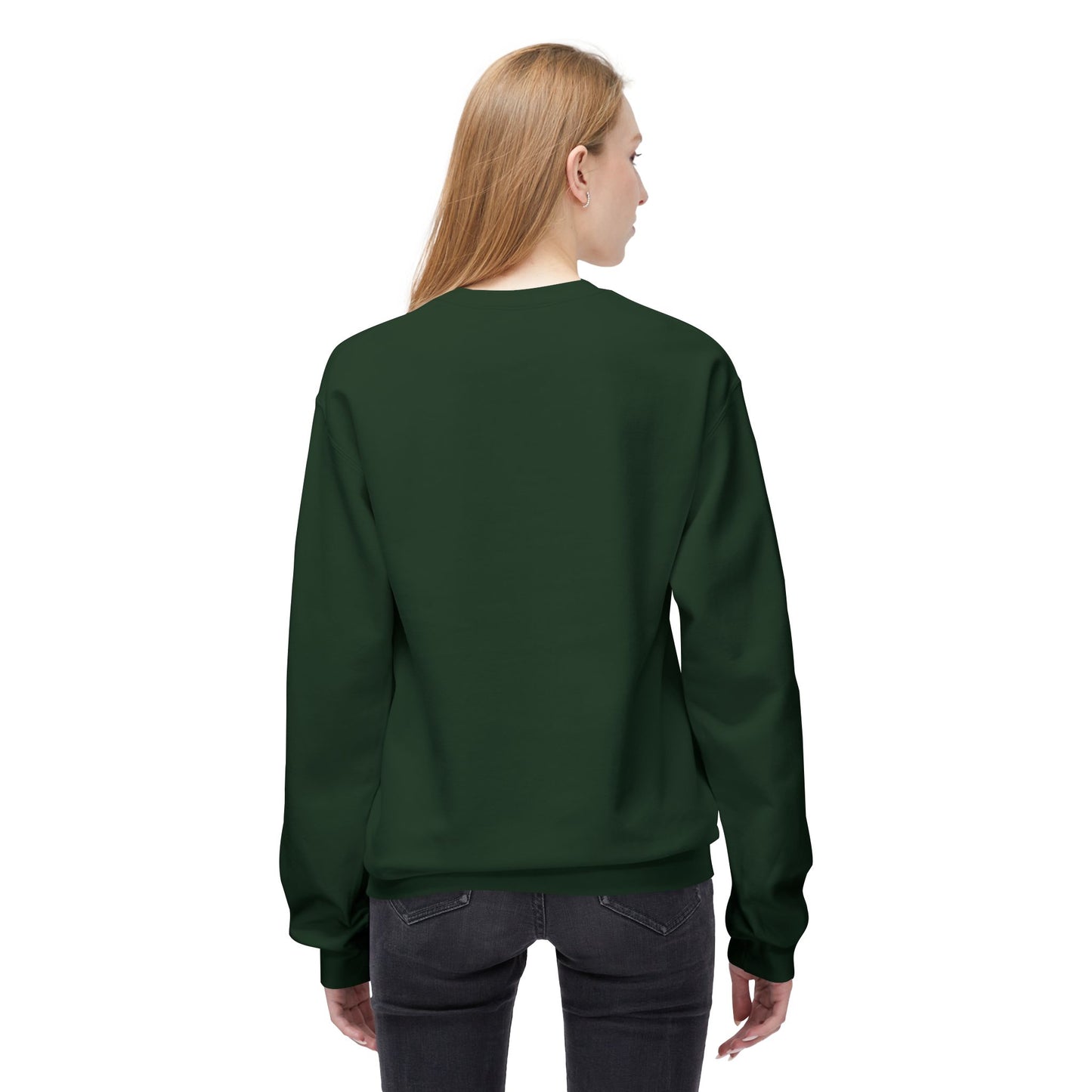 Vintage Green Dragon Unisex Midweight Softstyle Fleece Crewneck Sweatshirt