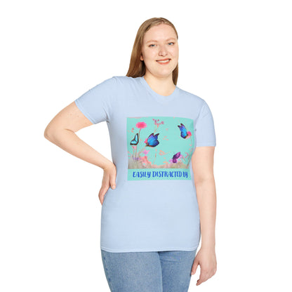 Easily distracted by Butterfly T-Shirt