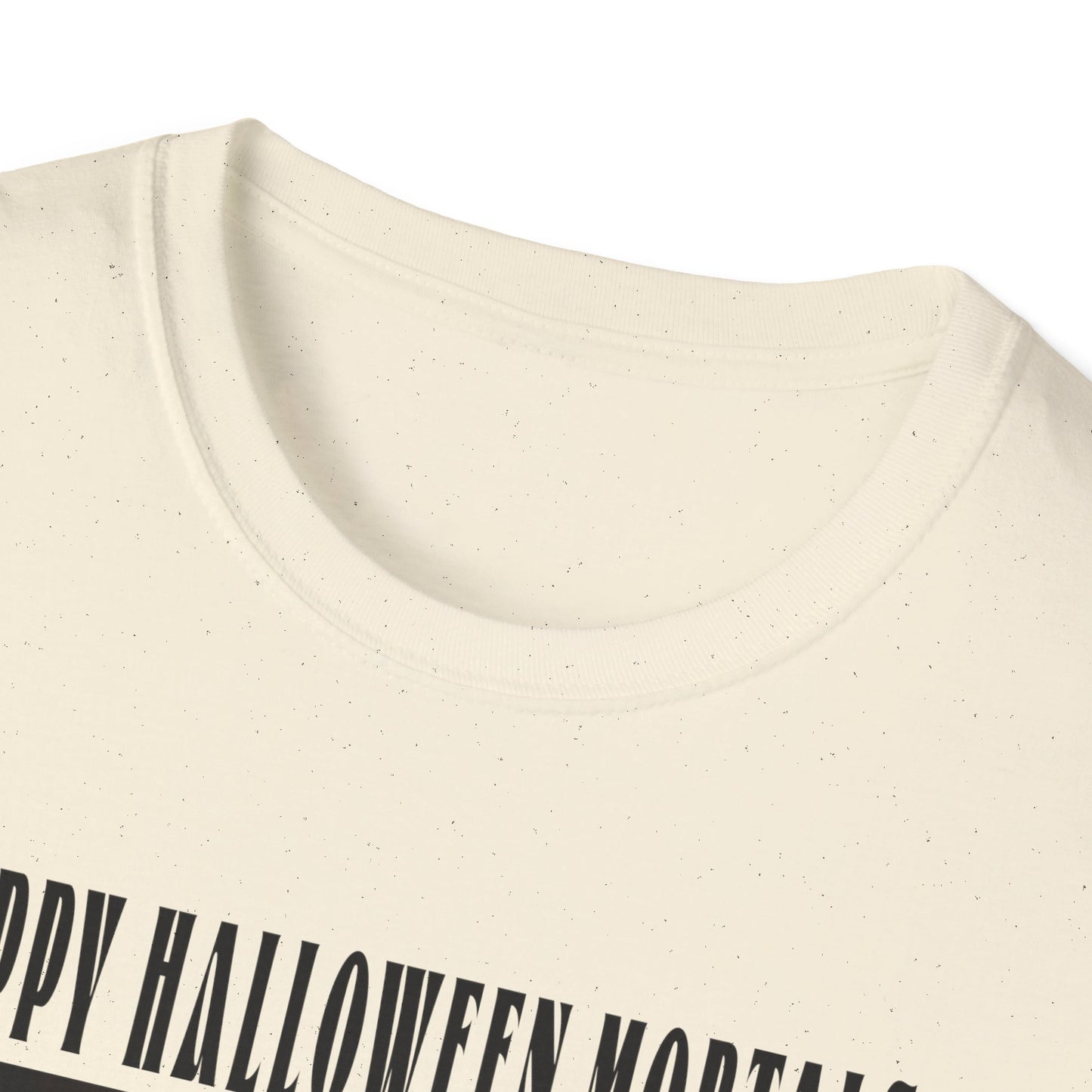 Halloween Graphic Tee, Witch Unisex Softstyle T-Shirt, Spooky Apparel, Trick or Treat Shirt, Halloween Gifts, Fall Fashion