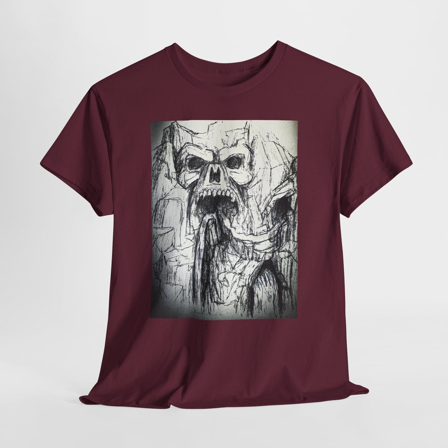 Skull Waterfall Tee