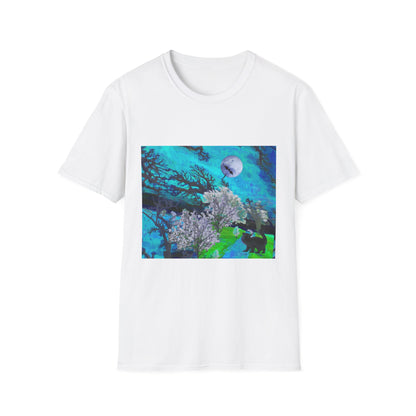 Scary Outdoor Path Halloween T-Shirt