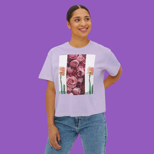 ROSE COLUMNS  Boxy Tee