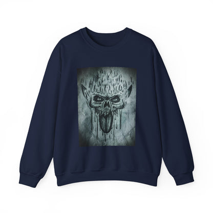 Skull Crewneck Sweatshirt