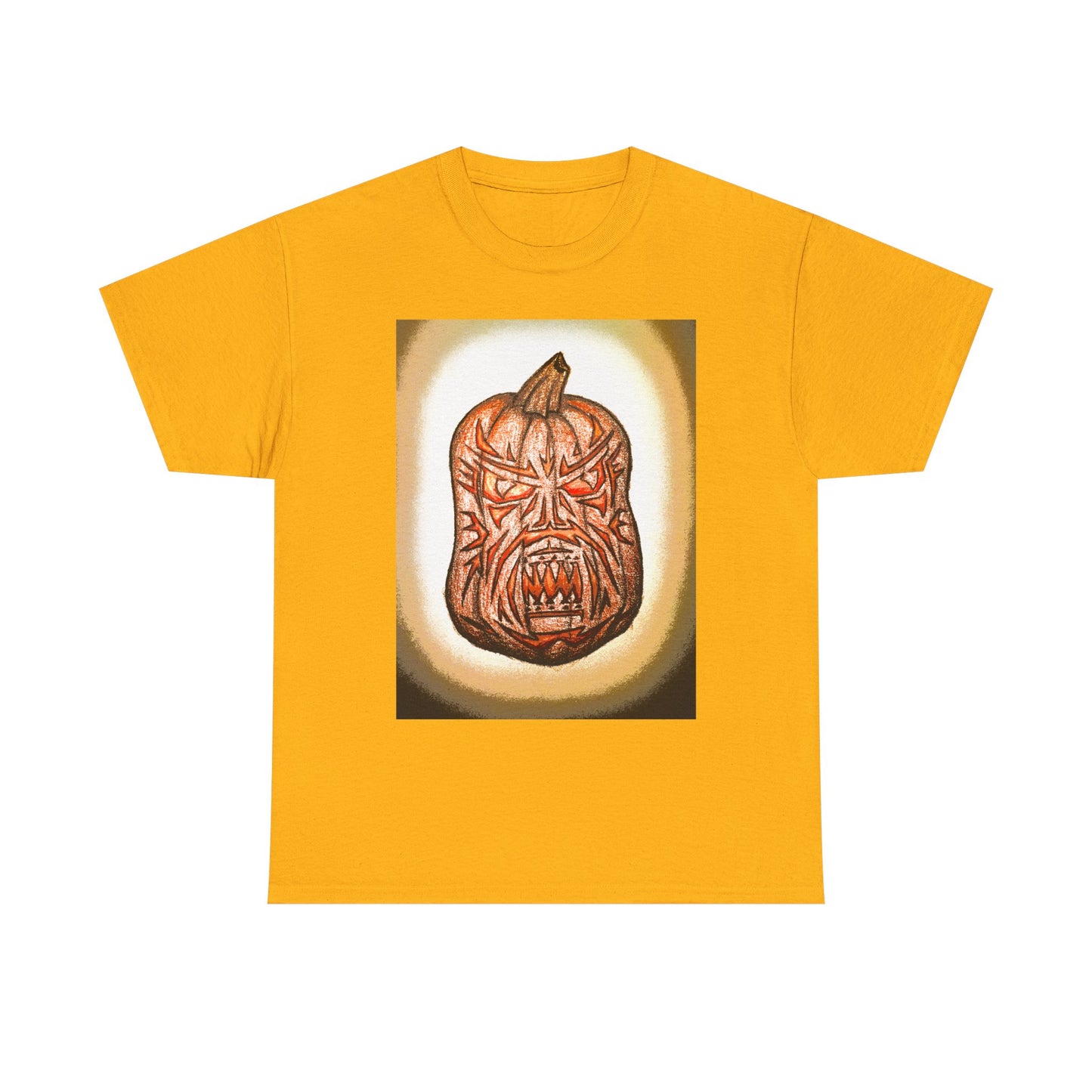 The Goth Pumpkin Unisex Heavy Cotton Tee