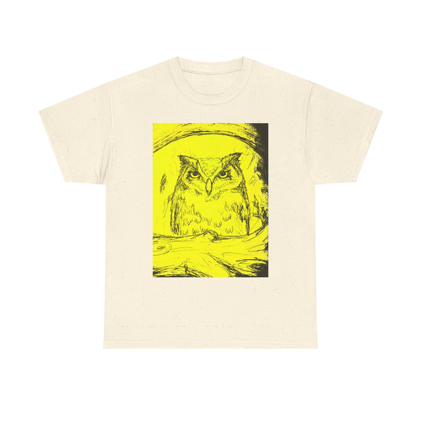 Fantasy Owl unisex  Heavy Cotton Tee