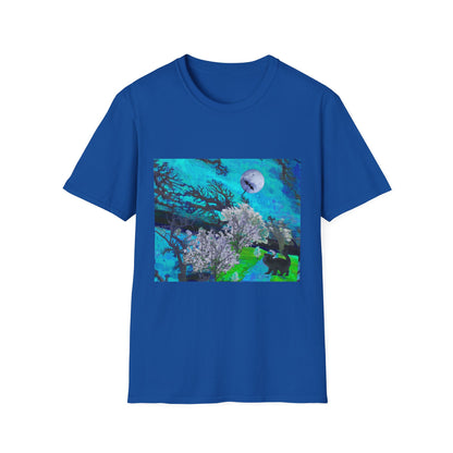 Scary Outdoor Path Halloween T-Shirt