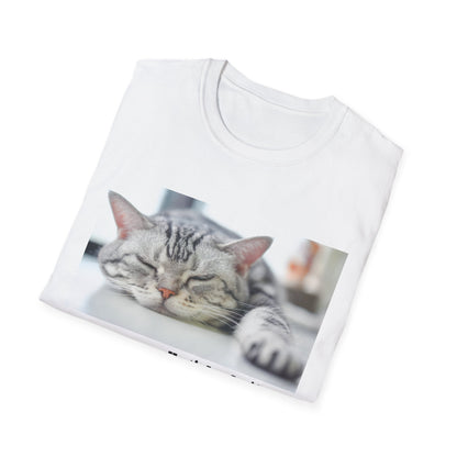 Funny Cat Quote T-Shirt, Unisex Tee, Cat Lover Gift, Sarcastic Humor Shirt, Casual Wear, Gift for Pet Owners