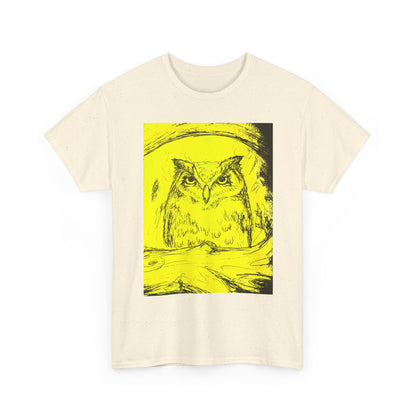 Fantasy Owl unisex  Heavy Cotton Tee
