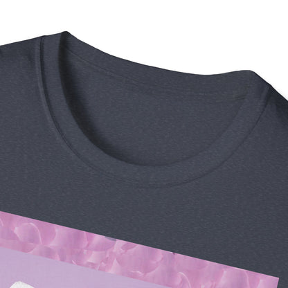 Pale Pink Flowers Abstract Unisex T-Shirt