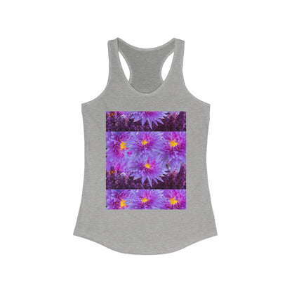 Tank Top with Lilac Design for Women