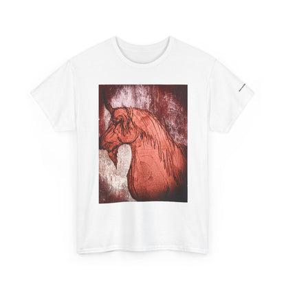 Artistic Unicorn Fantasy Print Unisex Heavy Cotton Tee
