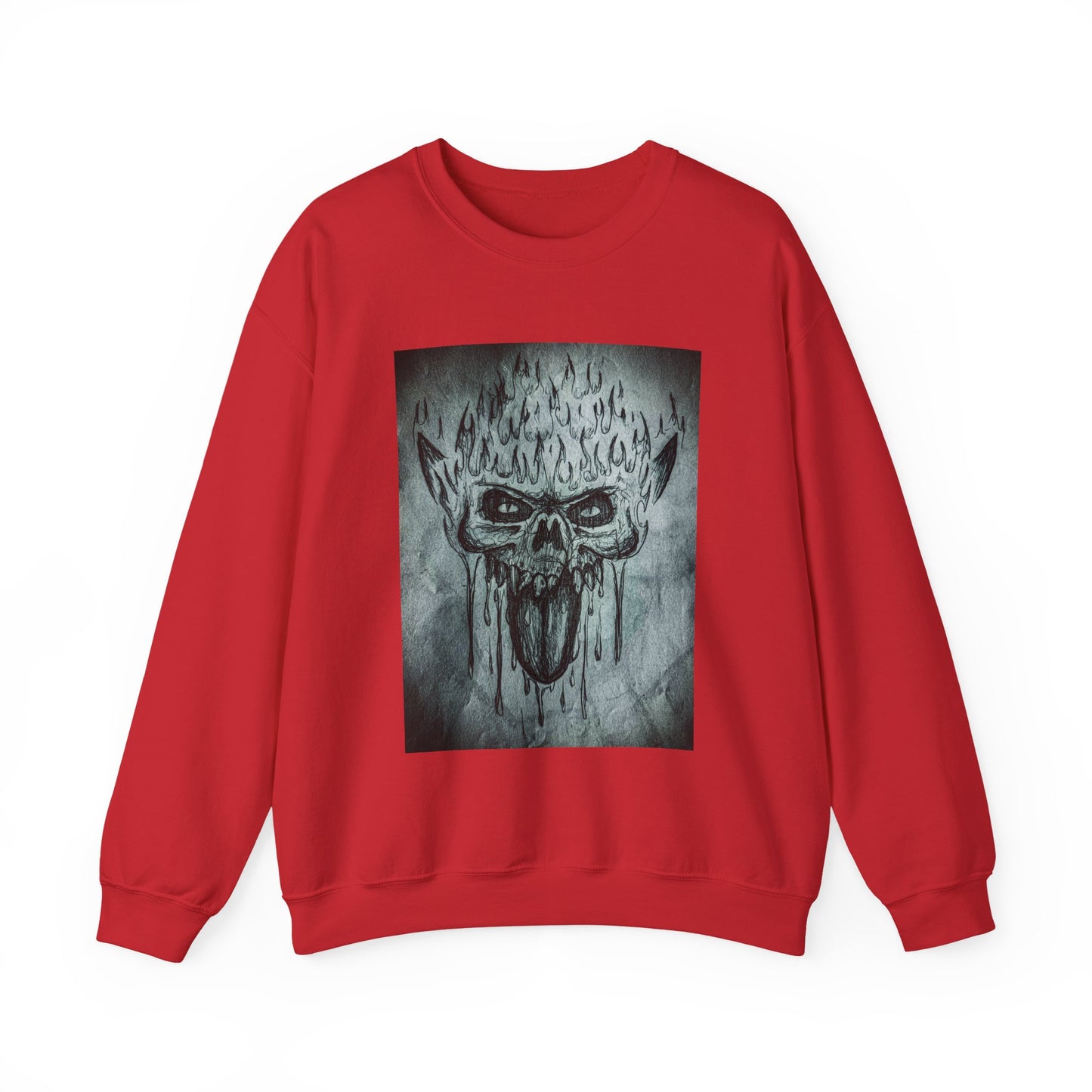 Skull Crewneck Sweatshirt