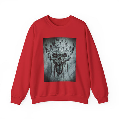 Skull Crewneck Sweatshirt
