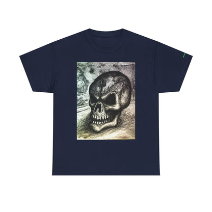 Skull Graphic Unisex Heavy Cotton Tee