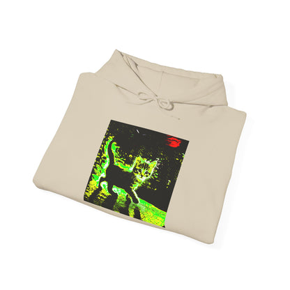 Glow-in-the-Dark Cat Hoodie | Perfect for Cat Lovers, Cozy Nights, Halloween & Everyday Style