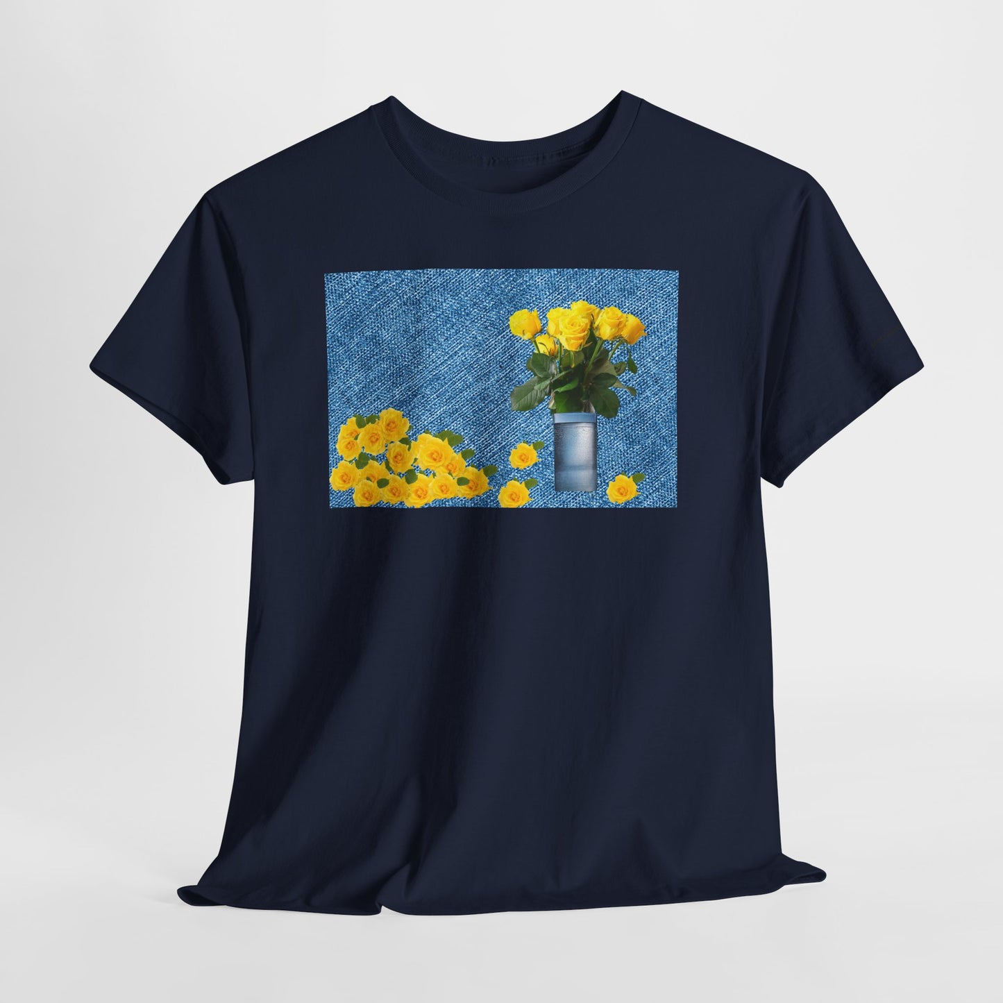 Floral Bouquet Unisex Heavy Cotton Tee