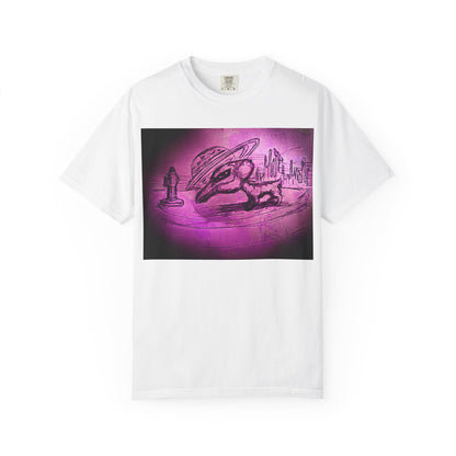 Alien Adventure Unisex T-Shirt - Garment-Dyed Graphic Tee