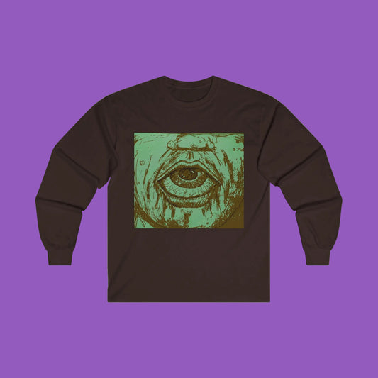 Abstract Altered  Eye Long Sleeve Tee