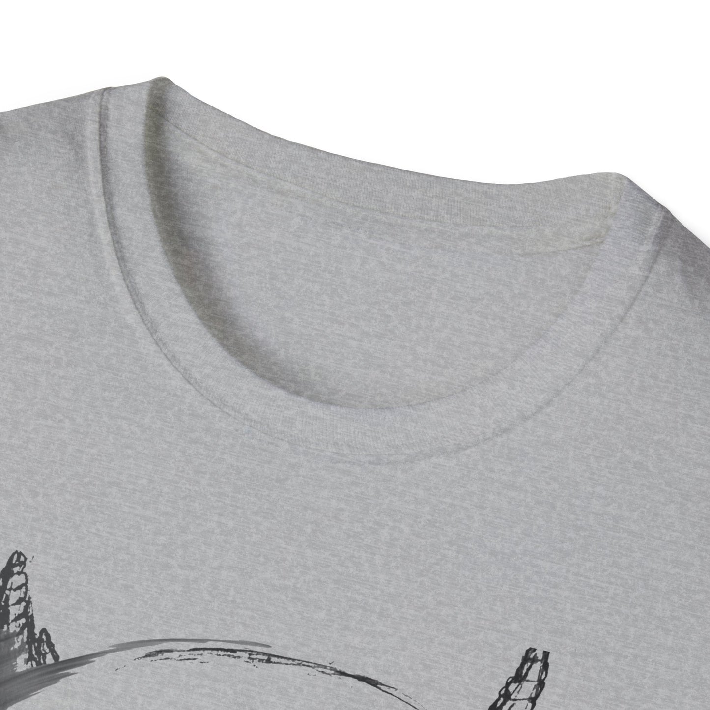 Skull Sketch T-Shirt — Edgy Grunge Graphic Tee