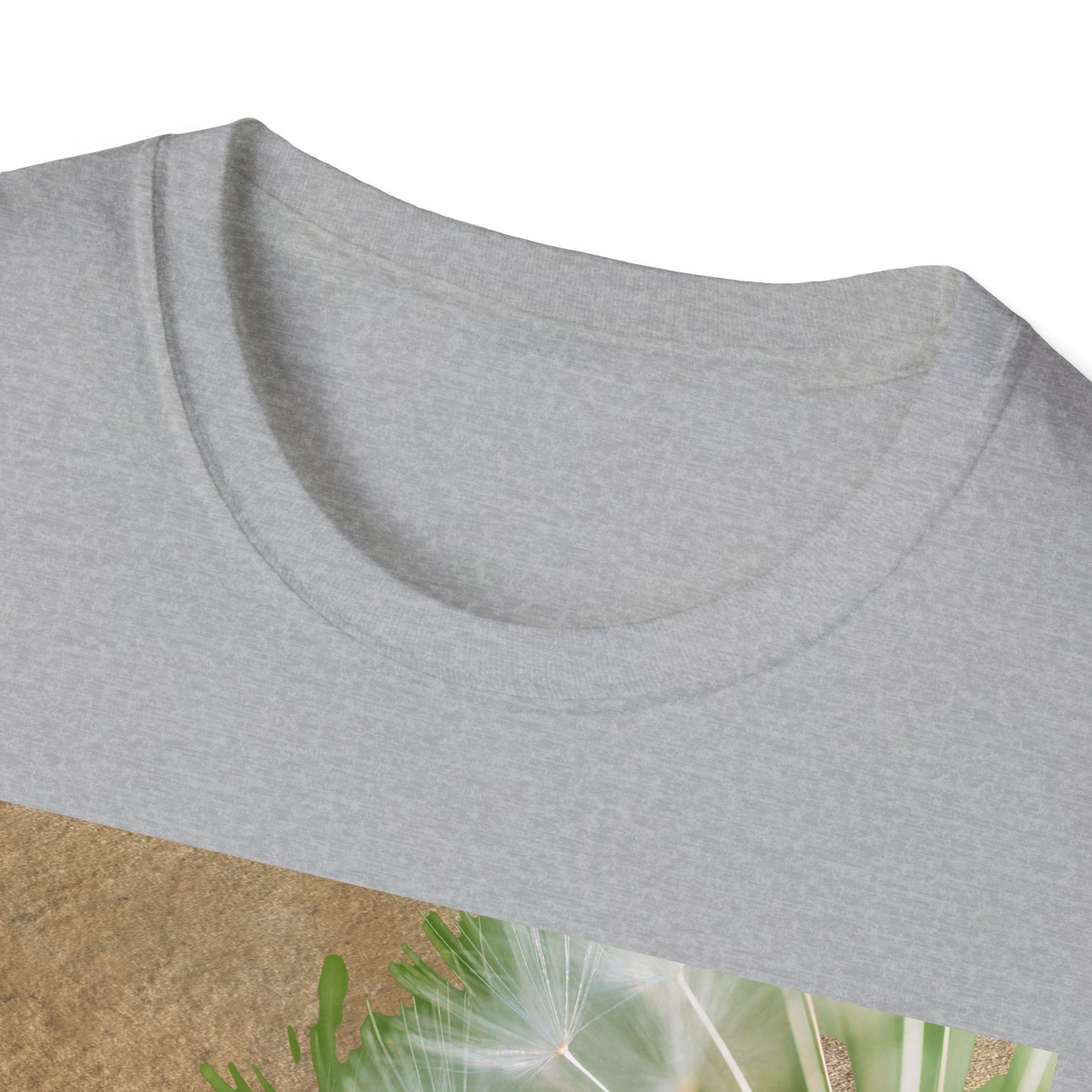 Boho Floral T-Shirt, Softstyle Unisex Tee, Casual Wear, Nature Lover Gift, Summer Outfit, Art Inspired Clothing