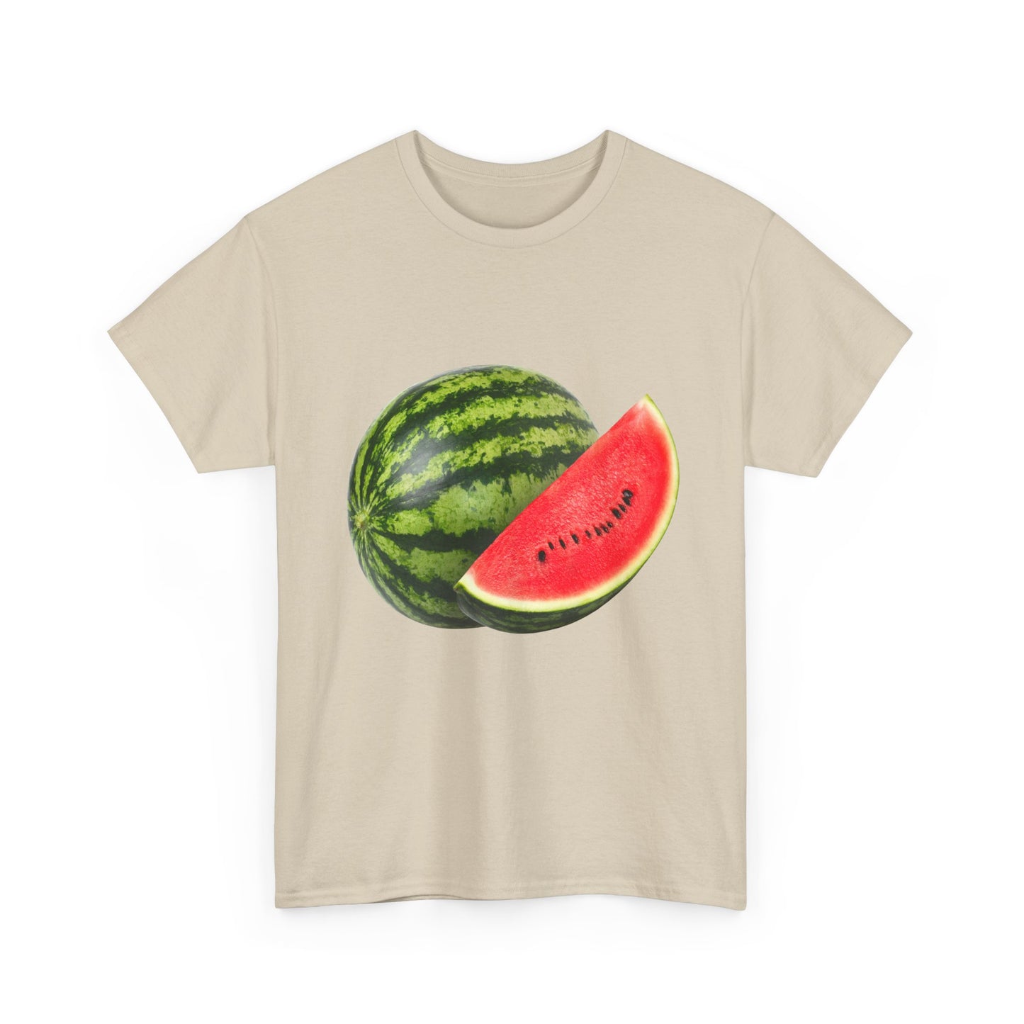 Summer Vibes Watermelon Tee, Fun Summer Shirt, Unisex Graphic T-Shirt, Cute Gift for Fruit Lovers, Casual Everyday Top