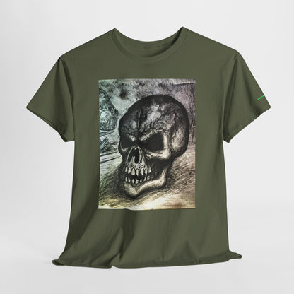 Skull Graphic Unisex Heavy Cotton Tee