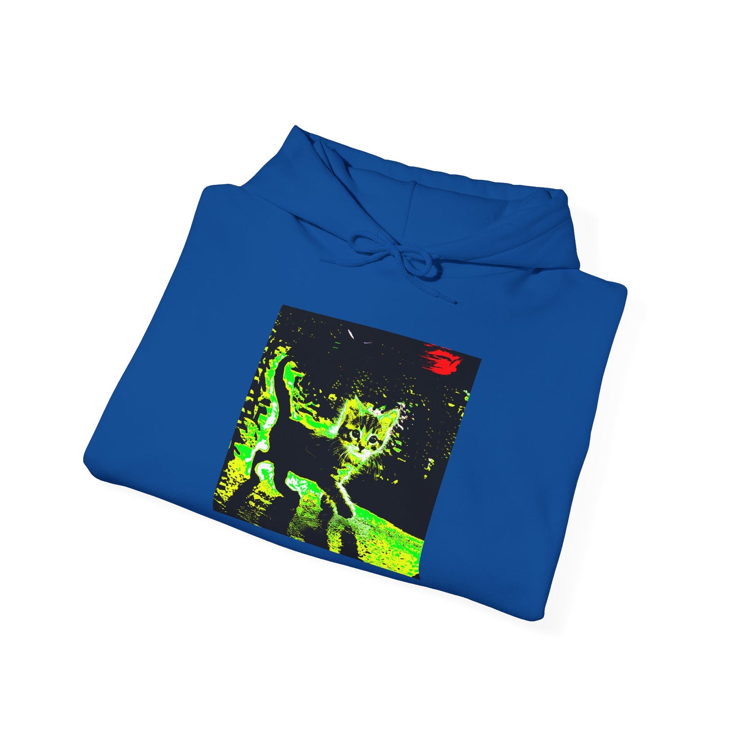 Glow-in-the-Dark Cat Hoodie | Perfect for Cat Lovers, Cozy Nights, Halloween & Everyday Style