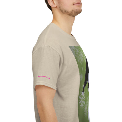 Holiday Cat T‑Shirt – “Aahhh, The Holidays” Funny Snowman Cat Tee