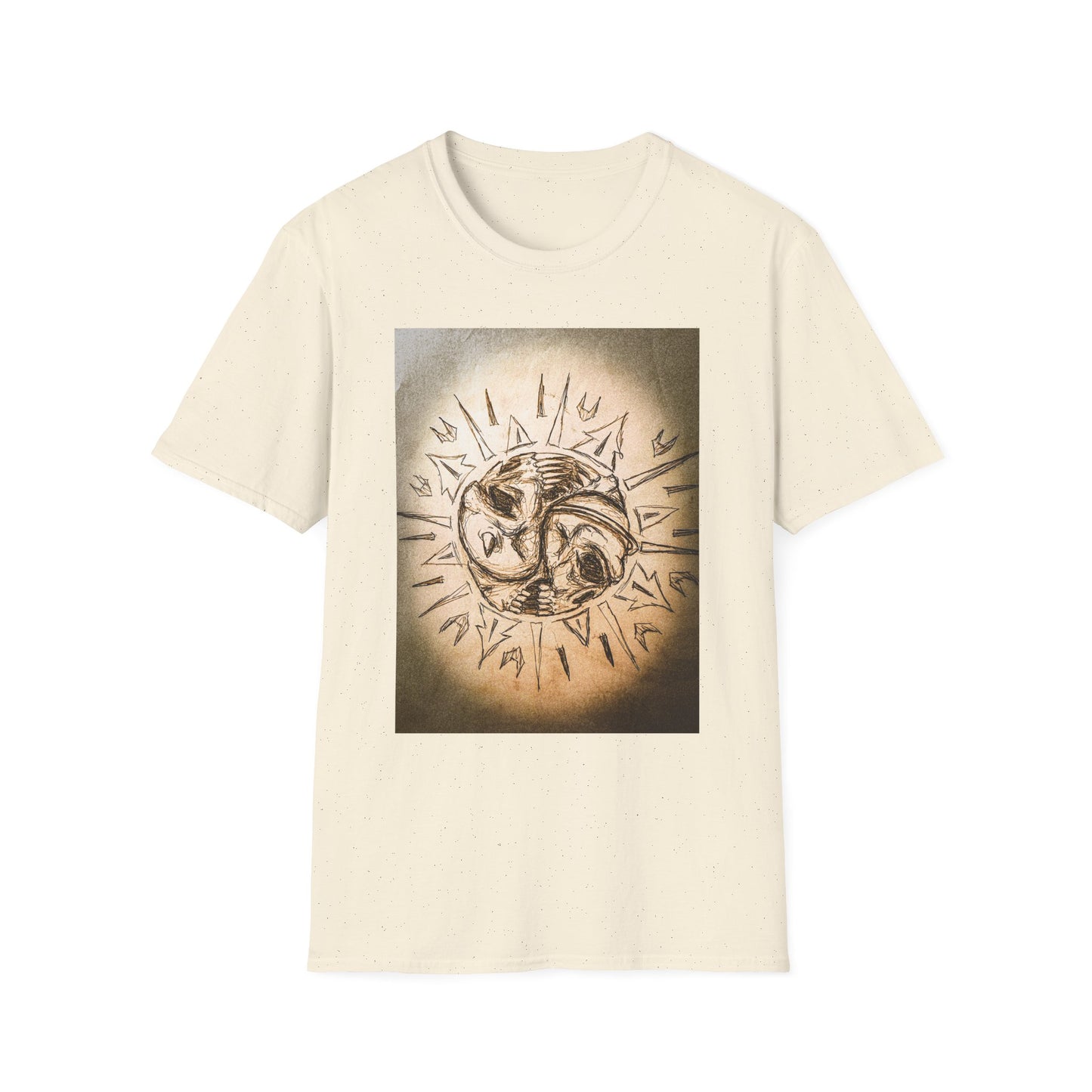 Vintage-Inspired Mutant Unisex Softstyle T-Shirt, Bohemian Tee, Unique Graphic Shirt, Casual Wear, Gift for Friends, Festival Attire