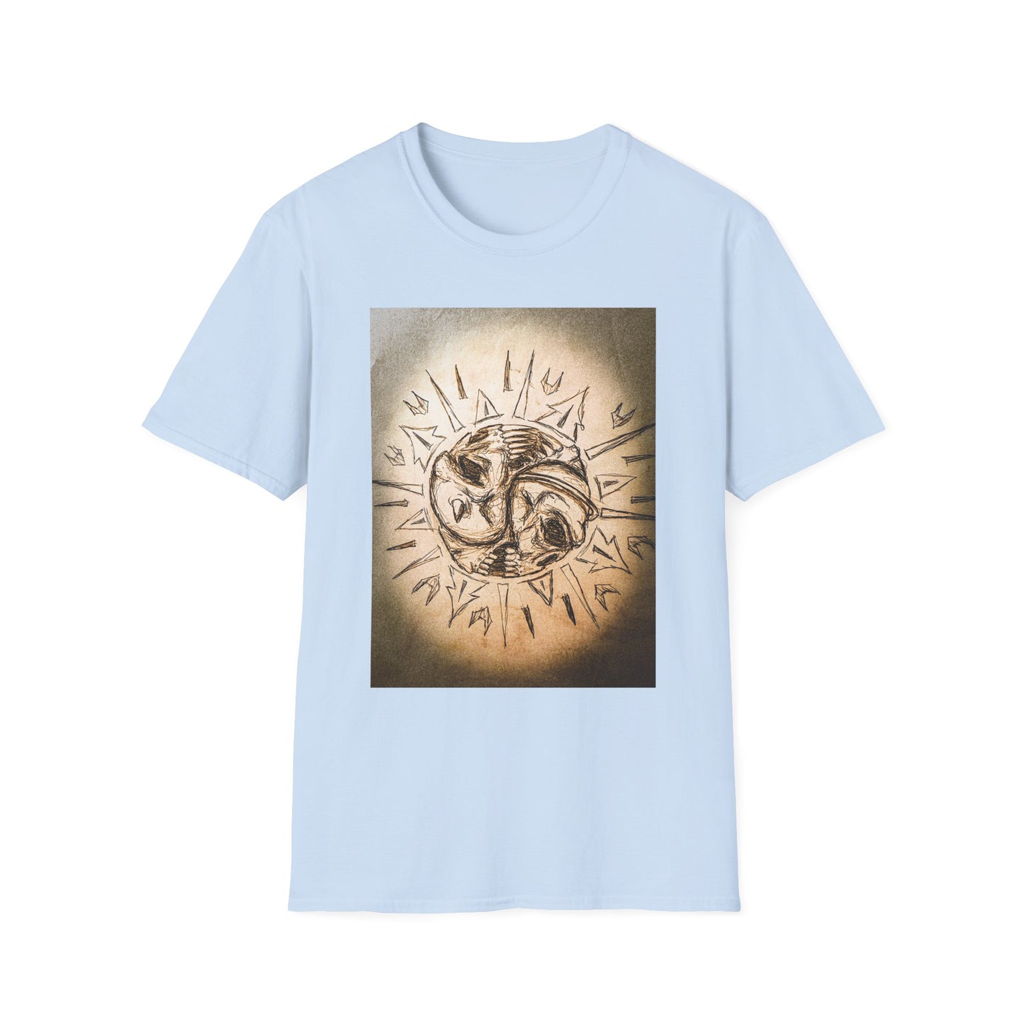 Vintage-Inspired Mutant Unisex Softstyle T-Shirt, Bohemian Tee, Unique Graphic Shirt, Casual Wear, Gift for Friends, Festival Attire